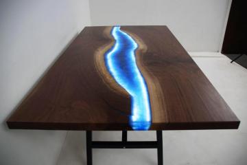 LED Epoxy Resin Table 9 - Dining Table
