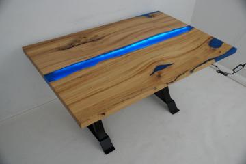LED Epoxy Resin Table 23 - Dining Table