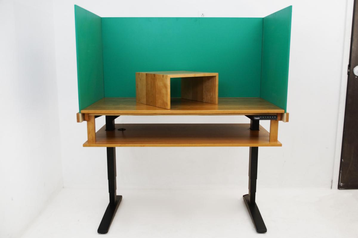 Standing Animation Desk With Interchangeable Panels For Sale | Custom ...