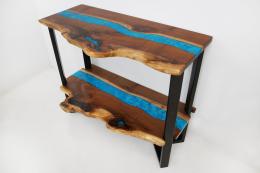 Live Edge Epoxy Shelves 2344