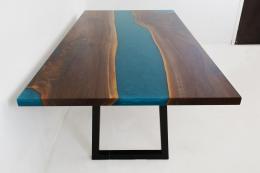 LED Epoxy Dining Table 2343 5