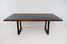 LED Epoxy Dining Table 2343 6