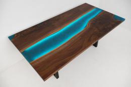 LED Epoxy Dining Table 2343