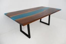 LED Epoxy Dining Table 2343 7