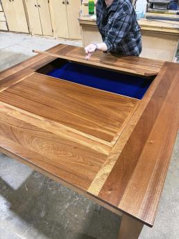 Mahogany Gaming Table 7