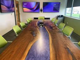Large River Conference Table With Power Grommets 7