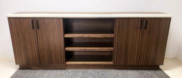 Cabinet With White Resin