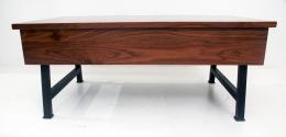 Walnut River Coffee Table With Storage 7