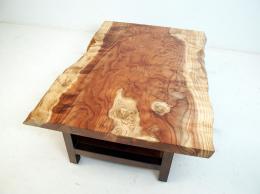 Live Edge Redwood Coffee Table & Side Table Set 8