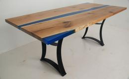 Butternut Dining Room River Table 5
