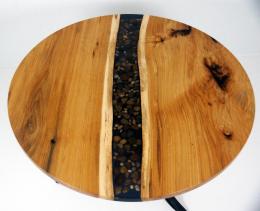 Round River Rock Kitchen Table 9