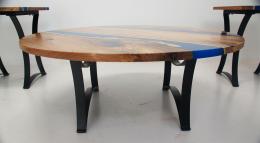 Butternut Blue River Coffee Table & Matching End Tables