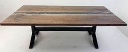 Walnut Conference River Table With Embedded Tools And C