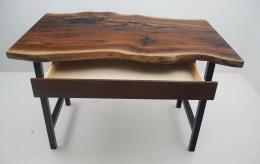 Live Edge Minimalistic Laptop Desk 5