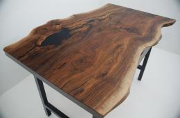 Live Edge Minimalistic Laptop Desk 6