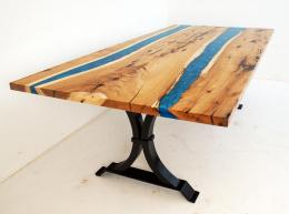 Hickory Double River Dining Room Table 6