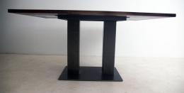 Square Purple Epoxy River Dining Table 7