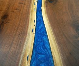 Live Edge Blue River Dining Table 11