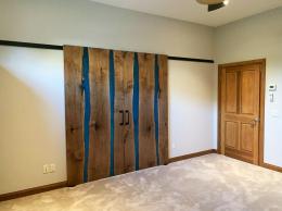 Walnut River Interior Sliding Barn Doors