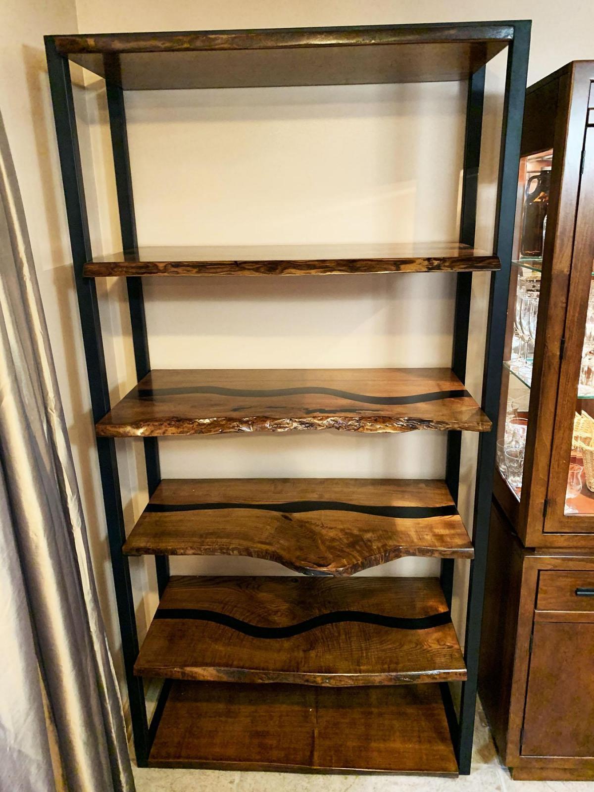 The Best Live Edge Wood Shelves Near Me